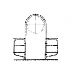 Лестница для сальниковых конпенсаторов Л-7